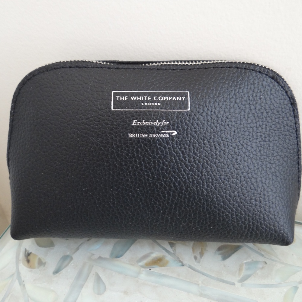 Vanity Kit Bag White Company British Airways NEW